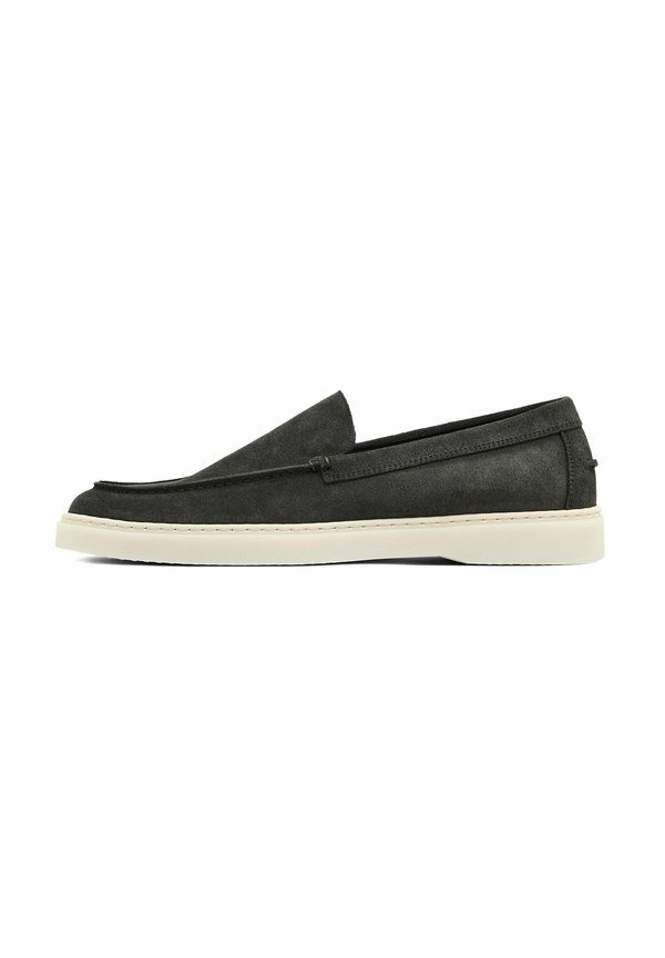 SPLIT WITH MOC TOE - Slip-ons - taupe