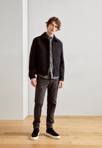 Antony Morato MARTIN HIGH-TOP SNEAKERS - Korkeavartiset tennarit - black