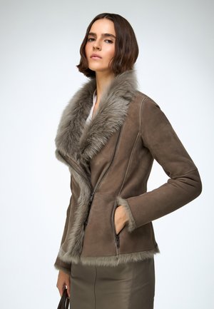 Veste en cuir - stone