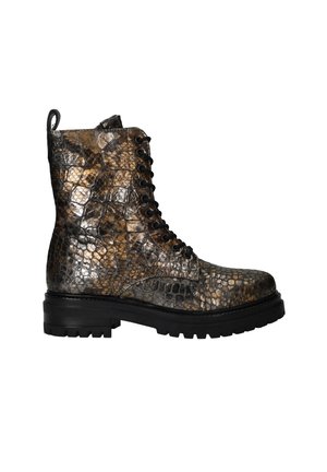 Lace-up ankle boots - goud