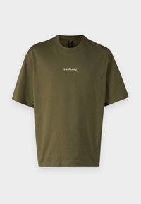 CENTER CHEST BOXY - T-shirt basic - shadow olive