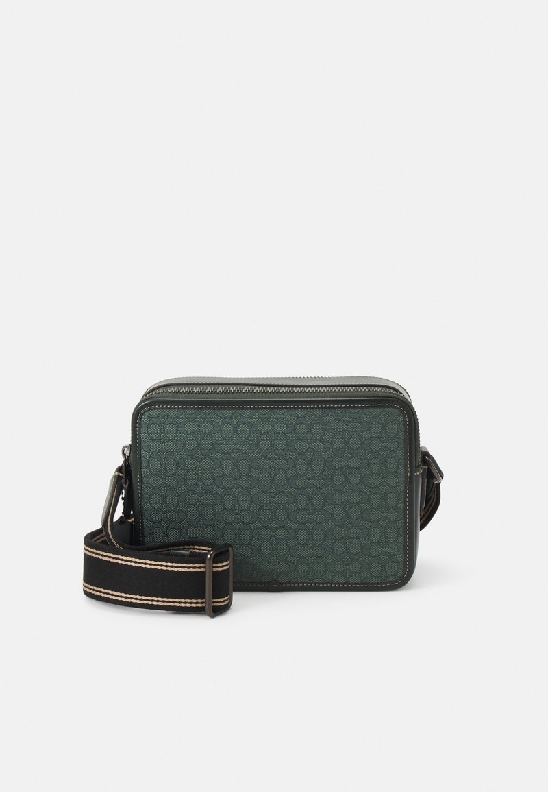 Coach CHARTER CROSSBODY MINI SIGNATURE JACQUARD Across body bag dark green Zalando.ie