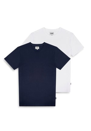 Wrangler 2 PACK - Camiseta básica - navy