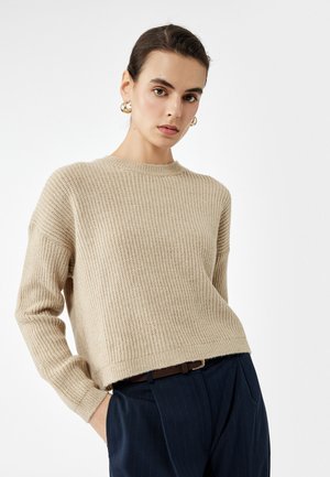 Pullover - beige