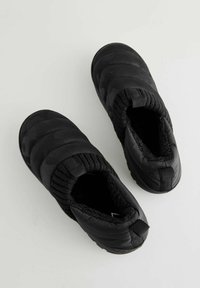 Next REGULAR FIT - PADDED CLOSE BACK - Pantofole - black