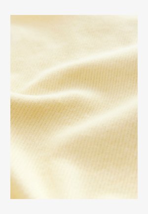 Self. REGULAR FIT - SCOOP NECK - Topp - lemon