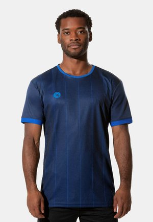 KURZARM - Print T-shirt - marineblau-blau