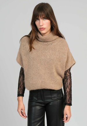 PULL LOKO  - T-shirt basique - camel