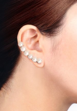 SÜSSWASSERZUCHTPERLE EARCUFF STATEMENT  - Ohrringe - weiß