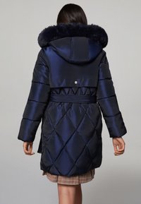 Lipsy REGULAR FIT - SHOWER RESISTANT MIDWEIGHT BELTED PUFFER - Zimski kaput - navy