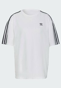adidas Originals OVERSIZED ADICOLOR RELAXED - Apdrukāts T-krekls - white