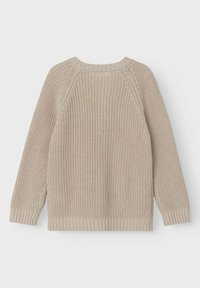 Lil' Atelier LANGARM - Strickjacke - gray morn