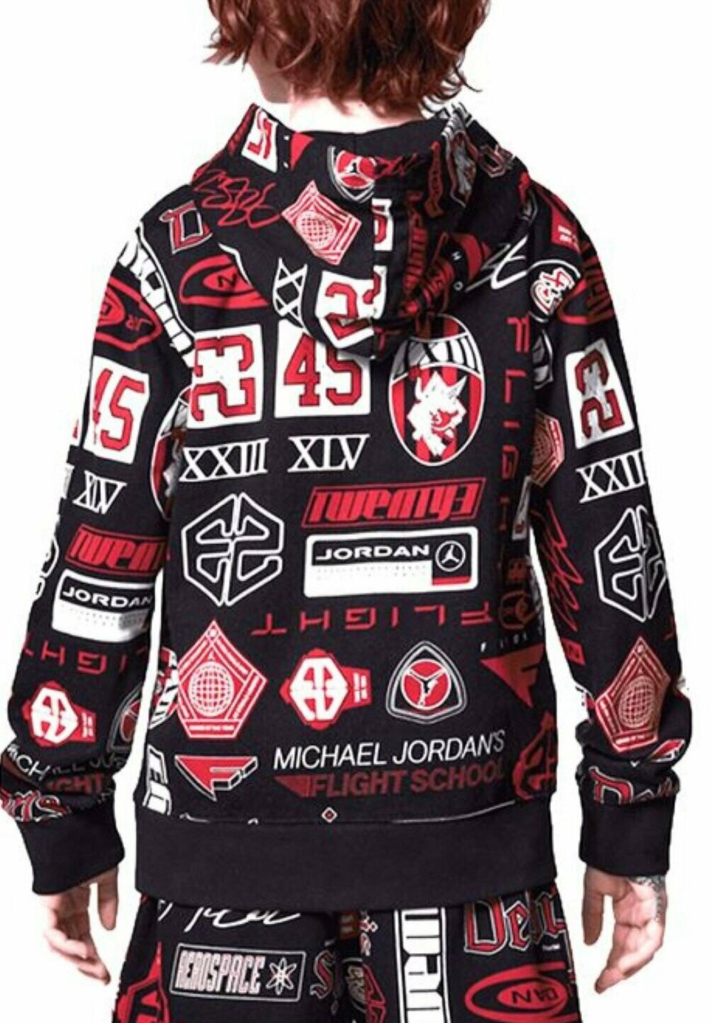 jordan graphic hoodie