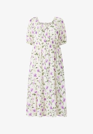 Ellos Plus collection, MAXIKLEID MIT PUFFÄRMELN. - Hverdagskjole - violettblütig