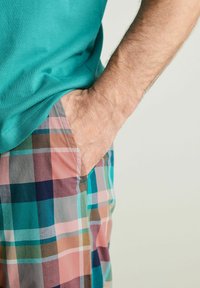 Next LIGHTWEIGHT  SET - REGULAR FIT - Pidžaamad - teal blue pink check