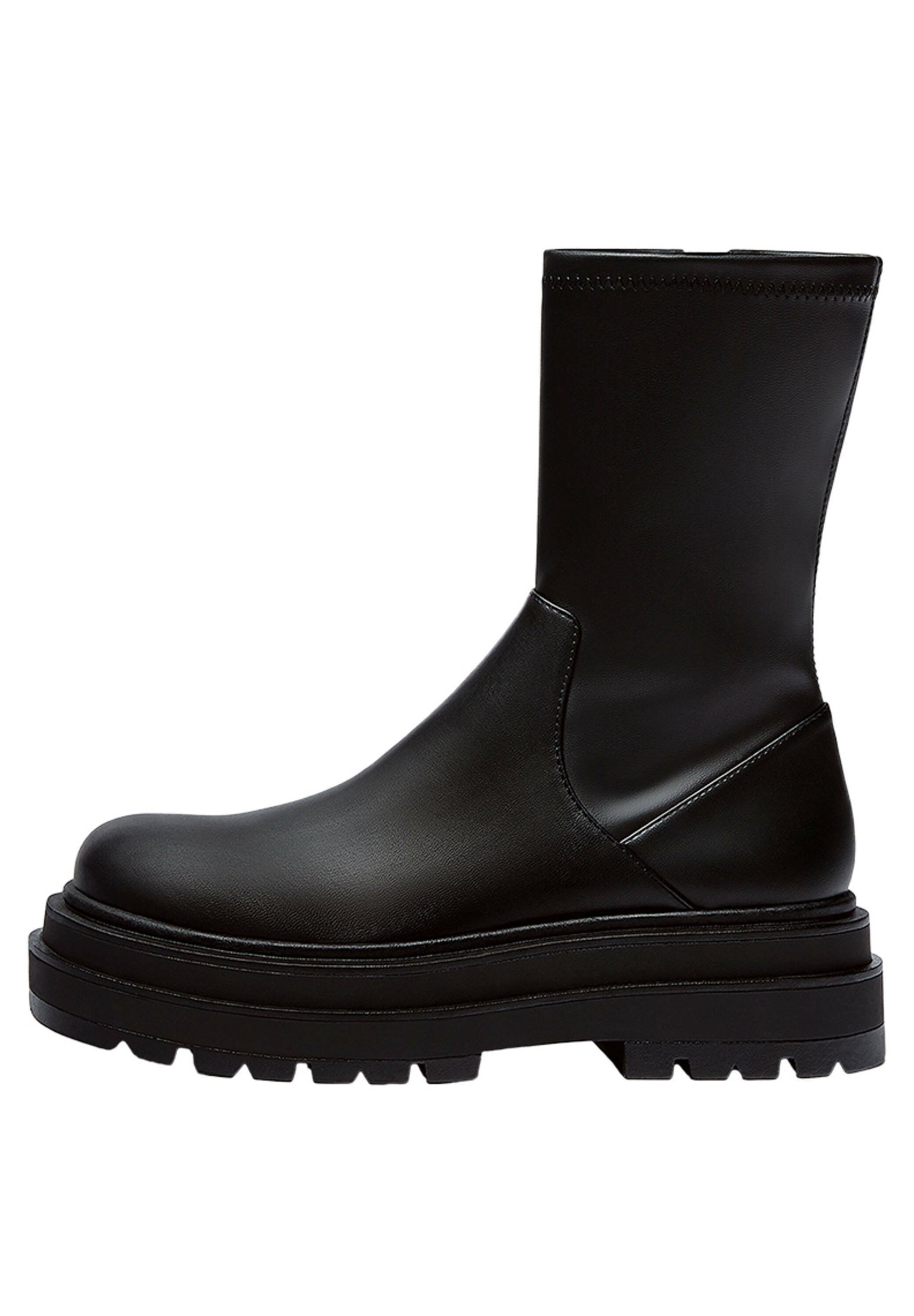 Black ankle boots