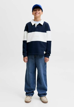 Jack & Jones Junior, BAGGY FIT JEANS JJIALEX JJORIGINAL AT 741 JNR BAGGY FIT JEANS JUNIOR - Jeans Relaxed Fit - blue denim