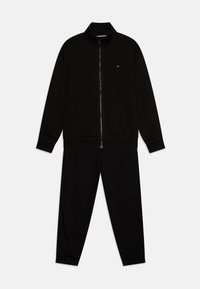 Tommy Hilfiger TIMELESS ZIP UNISEX SET - Tracksuit - black