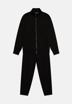 Tommy Hilfiger TIMELESS ZIP UNISEX SET - Φόρμα - black