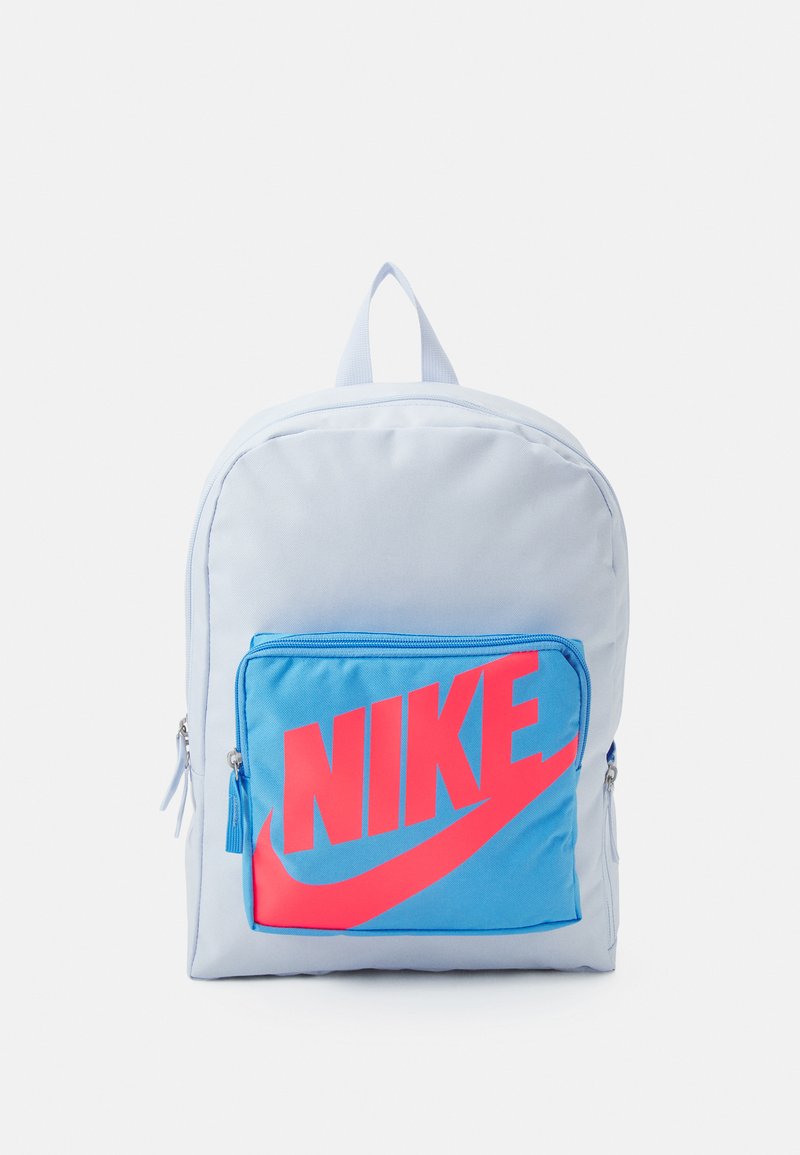 Nike Sportswear CLASSIC UNISEX - Mochila - football grey/university blue/bright crimson