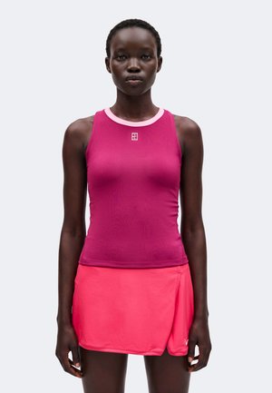 Nike Performance, TANK - Топ - true berry/white