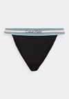 BRAZILIAN ICON STRIPE SWIM - Bikini alsók - black