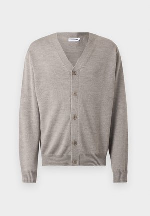 DENO CARDIGAN - Neuletakki - brindle melange