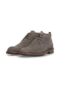 Floris van Bommel ROCKI 01 5 - Stivaletti stringati - taupe