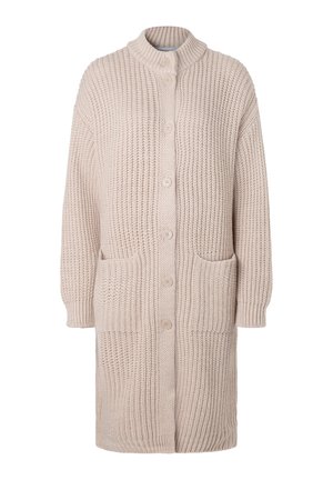 More & More, MORE & MORE TRENDIGER, KUSCHELIGER STRICKMANTEL - Waistcoat - powder cream