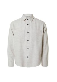 Selected Homme REGULAR FIT - Majica - oatmeal