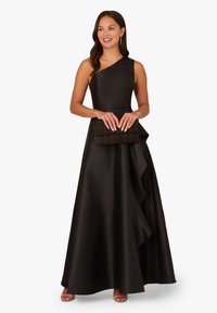 Adrianna Papell ONE SHOULDER MIKADO  - Společenské šaty - schwarz