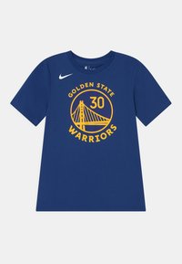 Nike Performance - NBA GOLDEN STATE WARRIORS CURRY STEPHEN BOYS ICON TEE - Sporto klubų atributika - rush blue Miniatiūros vaizdas 1