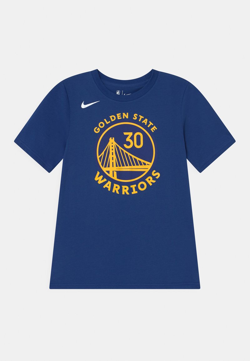 Nike Performance - NBA GOLDEN STATE WARRIORS CURRY STEPHEN BOYS ICON TEE - Klubu apģērbs - rush blue, Palielināt