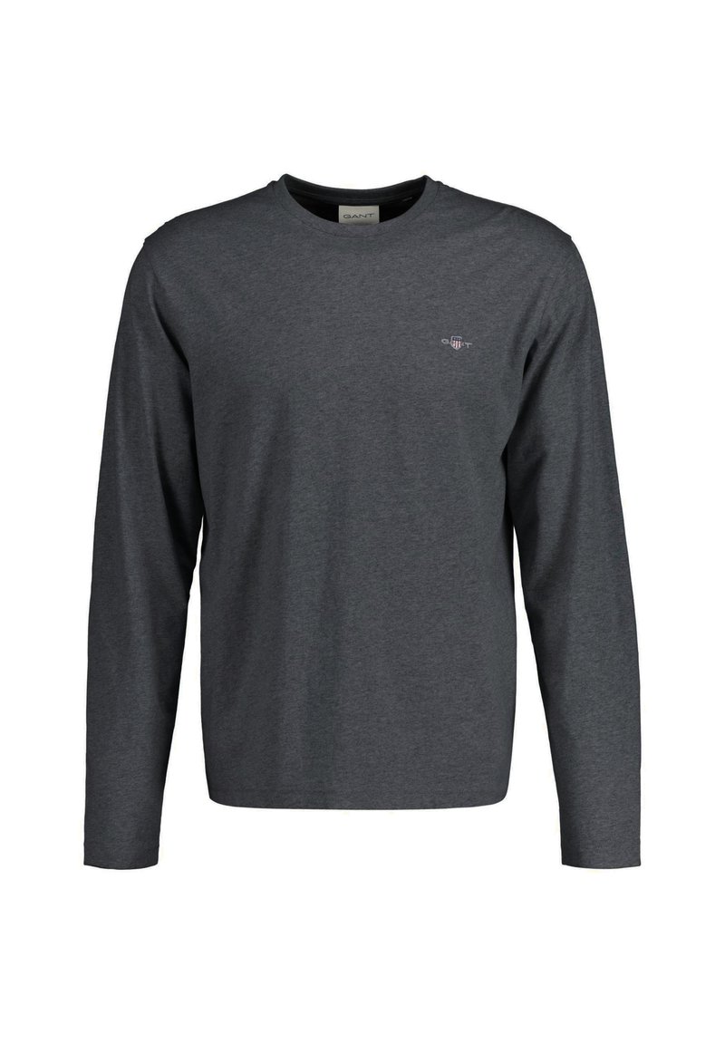 GANT - REG SHIELD - Longsleeve - anthrazit, Vergroten