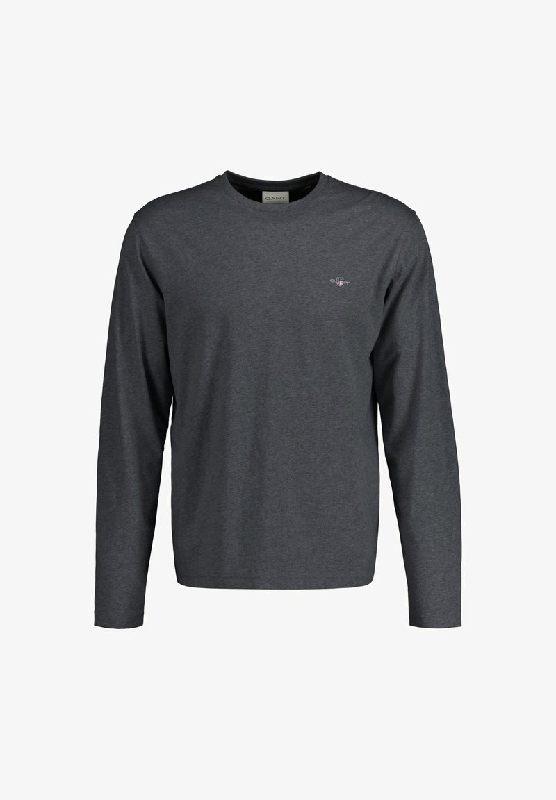 GANT SHIELD - Longsleeve - anthrazit