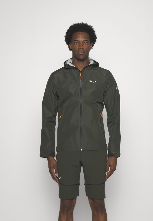 PUEZ 2.5L JACKET - Waterproof jacket - dark olive