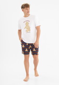 Chelsea Peers ARGYLE  BEAR  CREW PYJAMA SET - Nattøj sæt - multi coloured