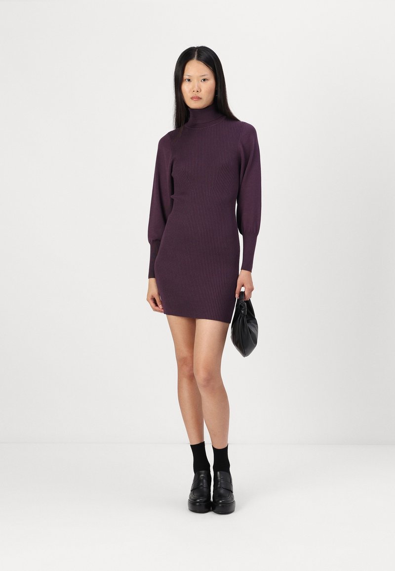 Vero Moda VMWILLOW ROLLNECK SHORT DRESS - Jumper dress - plum perfect/lilac - Zalando.co.uk Vero Moda VMWILLOW ROLLNECK SHORT DRESS - Jumper dress - plum perfect/lilac - Zalando.co.uk
