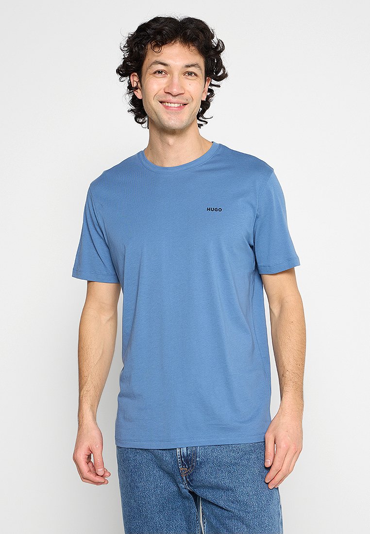 HUGO T-shirt basic lichtblauw