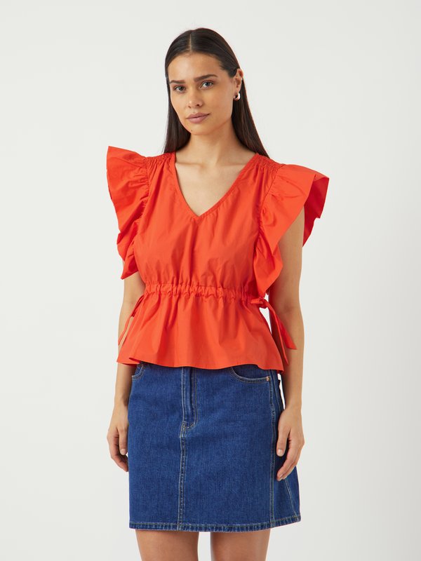 YASULEA - Bluse - cherry tomato