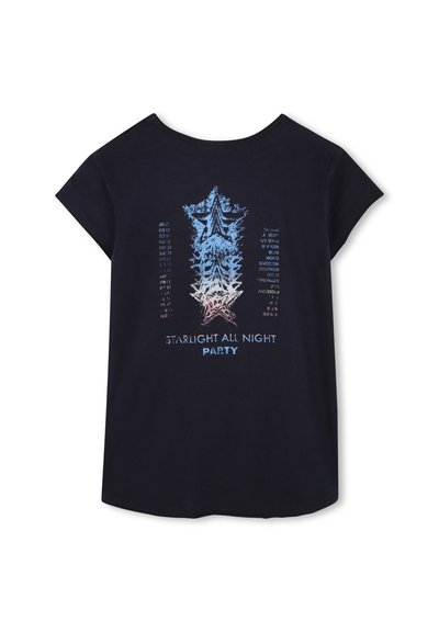 Zadig & Voltaire SHORT SLEEVES TEE - T-shirt print - dark blue