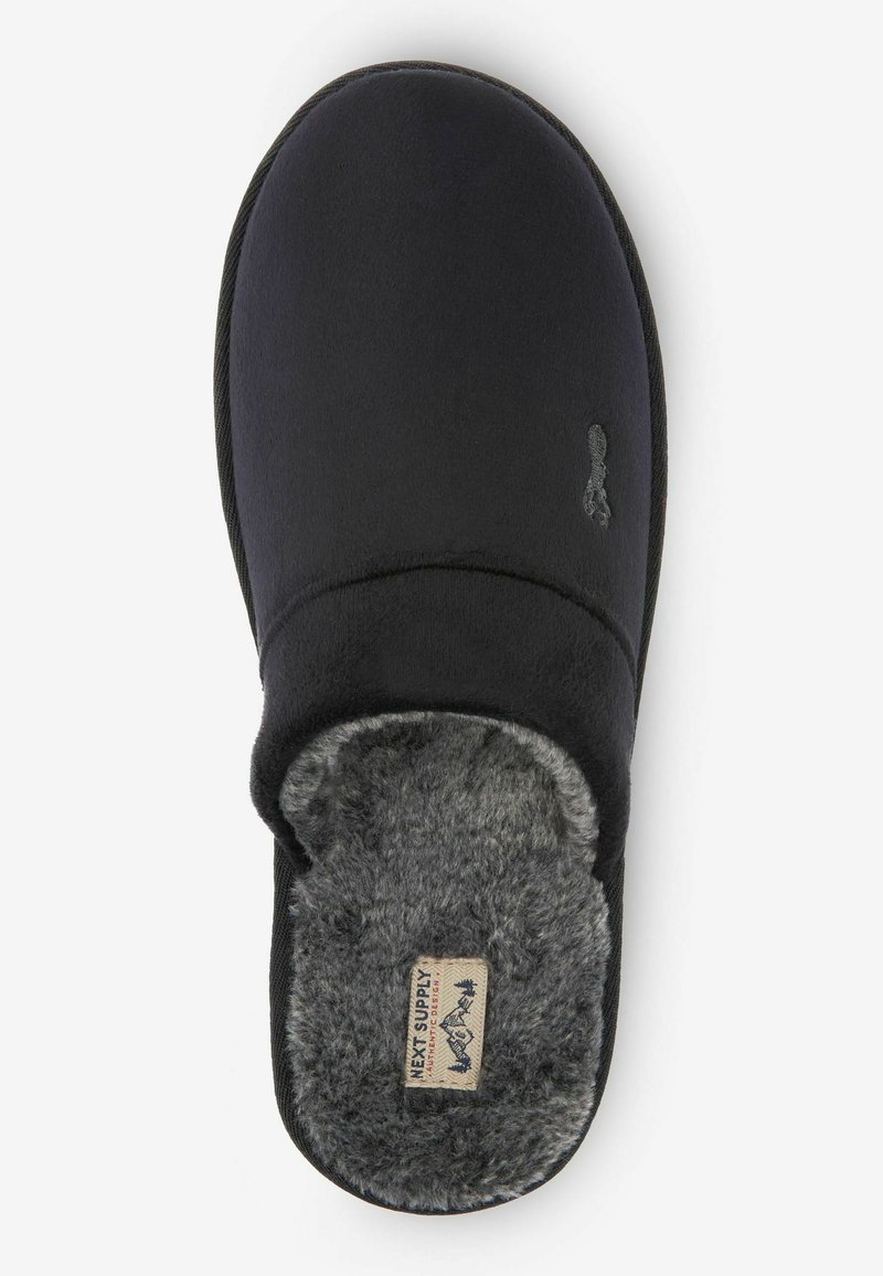 Next NEXT STAG MULE SLIPPERS Pantofole black/nero