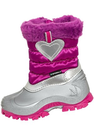 Spirale SONJA  - Snowboot/Winterstiefel - lila silber