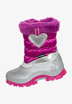 Spirale, SONJA - Snowboot/Winterstiefel - lila silber