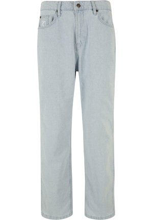 KMI-PL051-090-12 KK SMALL SIGNATURE BAGGY - Džíny Straight Fit - bleached blue