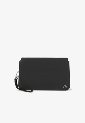 KARL LAGERFELD, K/AUTOGRAPH LEATHER POUCH - Πορτοφόλι - black