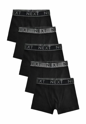 Next, REGULAR FIT - TRUNKS 5 PACK - Boxershort - black with grey waistband