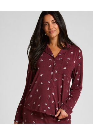 ESSENTIAL LONG-SLEEVED  - Nachtwäsche Shirt - purple