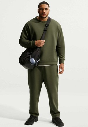 CREW 24.7 IMPOSSIBLYSOFT - Felpa - cargo khaki sequoia