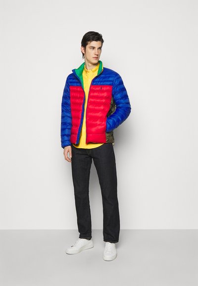 Polo Ralph Lauren SLIM FIT GARMENT-DYED OXFORD SHIRT - Camisa - signal yellow